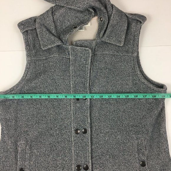 Coldwater Creek Hooded Knit Vest - Picture 8 of 11